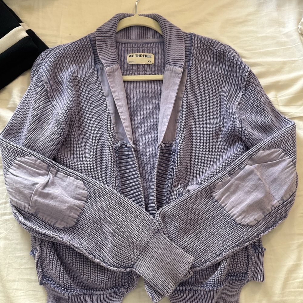 We The Free Lavender Cardigan - Picture 4 of 4